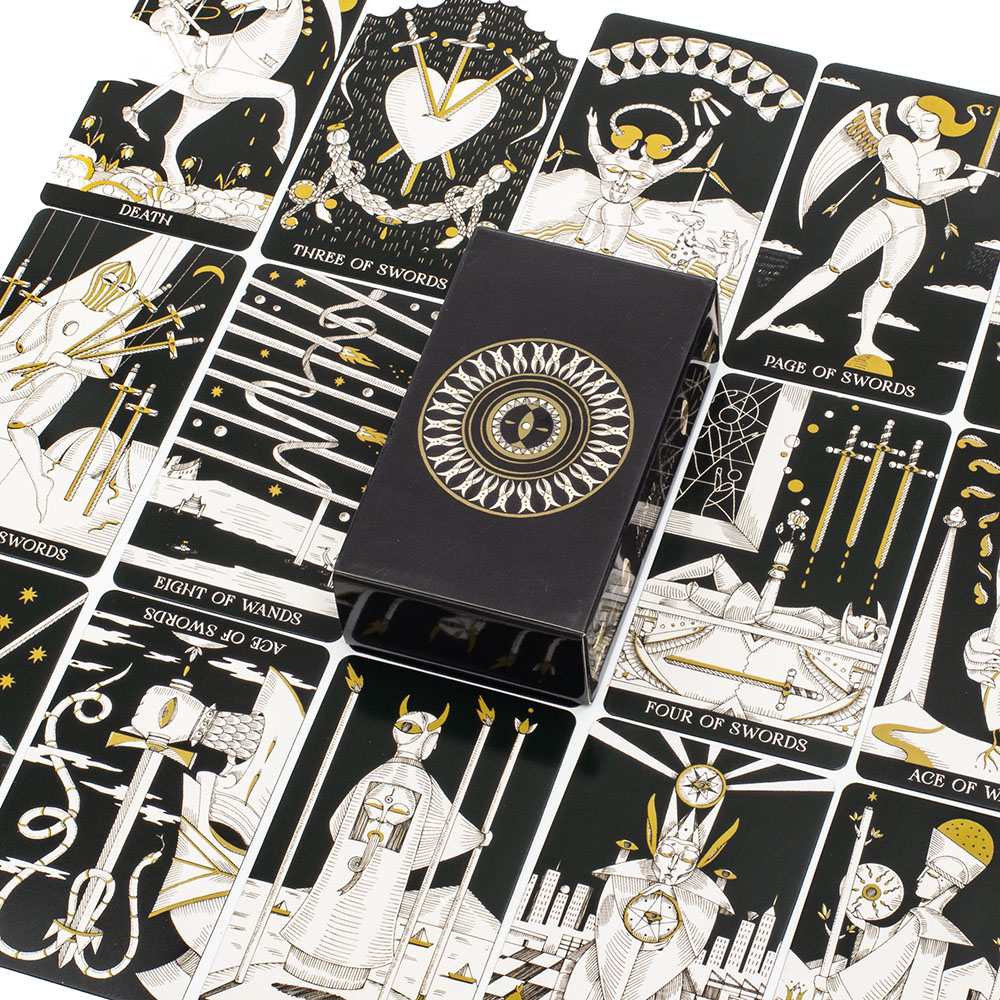 Tarot Deck With Guidebook - 78Pcs Symbolic Soul Tarot Cards with