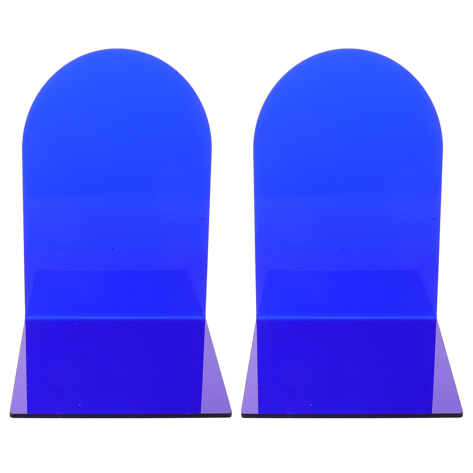 Clear Acrylic Book Stand Holder - 2Pcs Acrylic Bookends Clear Transparent L