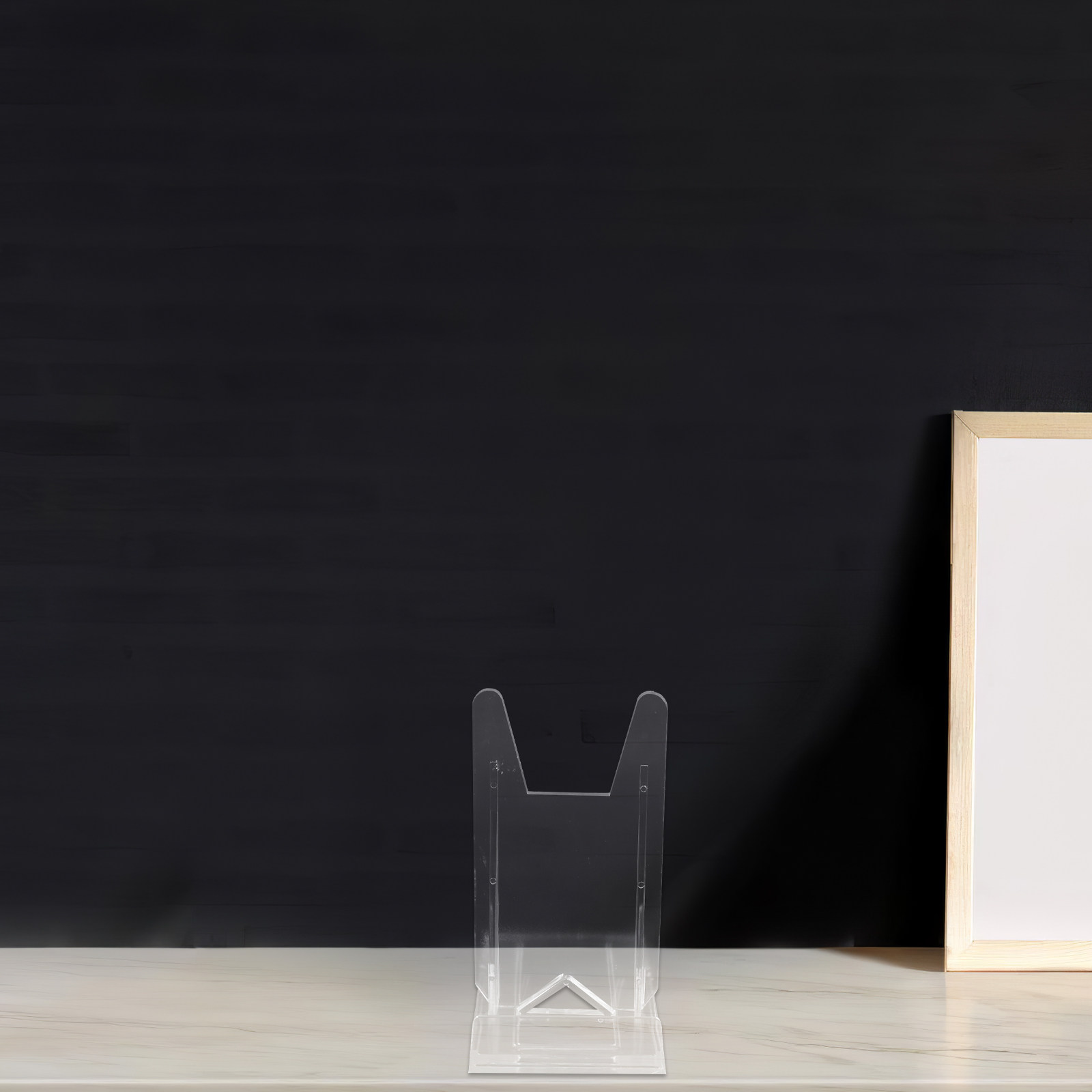 Clear Acrylic Book Stand Holder - 6Pcs Acrylic Display Stands Clear Plate