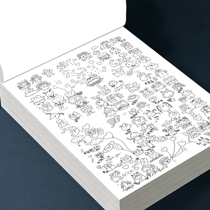 16 Pages Little Doodles Adult  - огляд і ціна Adult Coloring Book Stress Relief