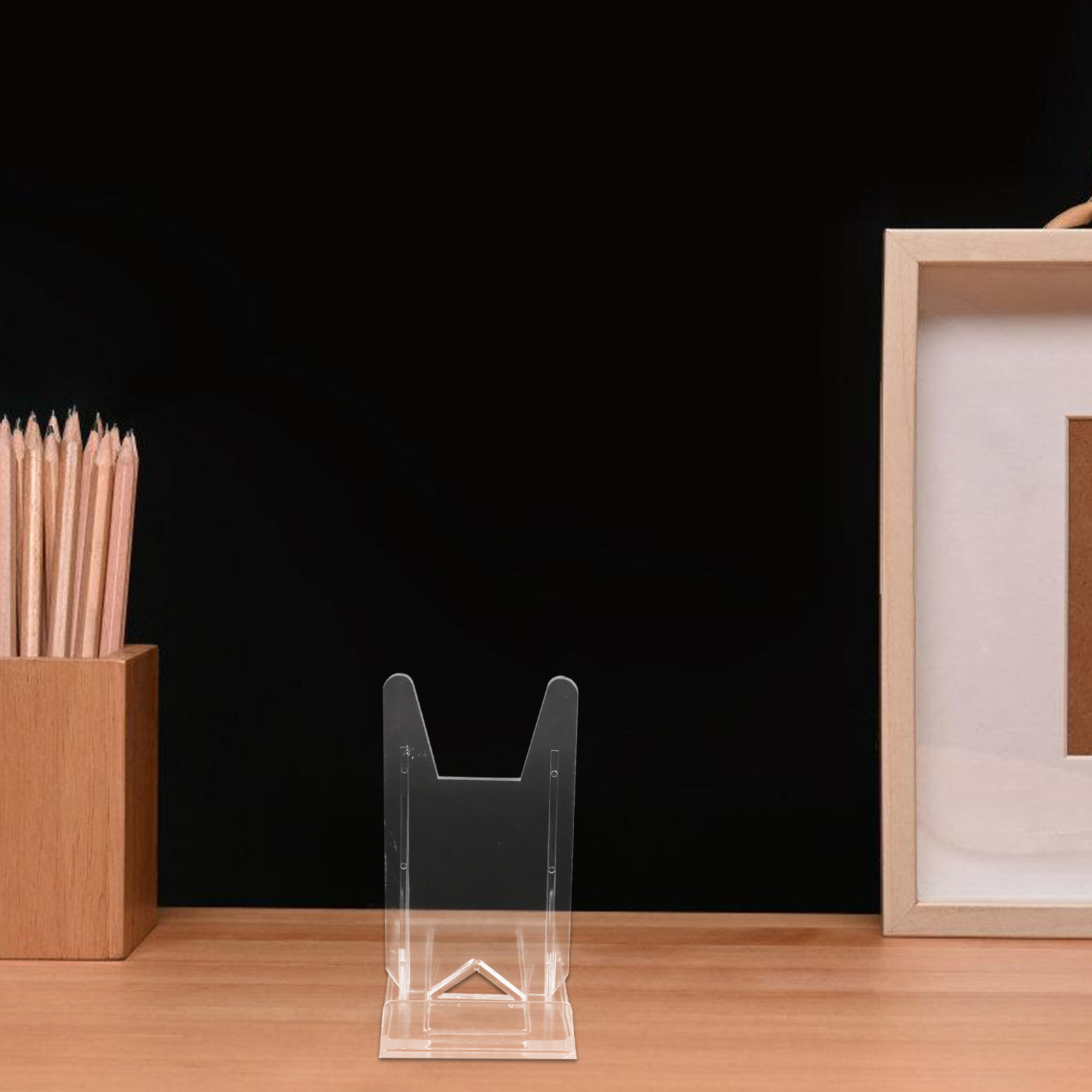 6Pcs Acrylic Display Stands Cl - огляд і ціна Clear Acrylic Book Stand Holder