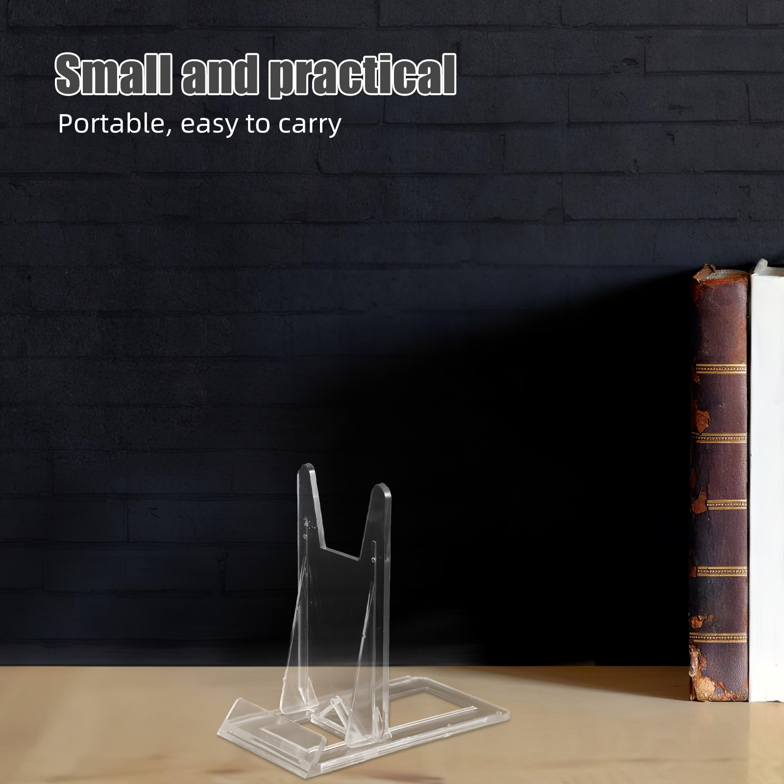 6Pcs Acrylic Display Stands Cl - огляд і ціна Clear Acrylic Book Stand Holder