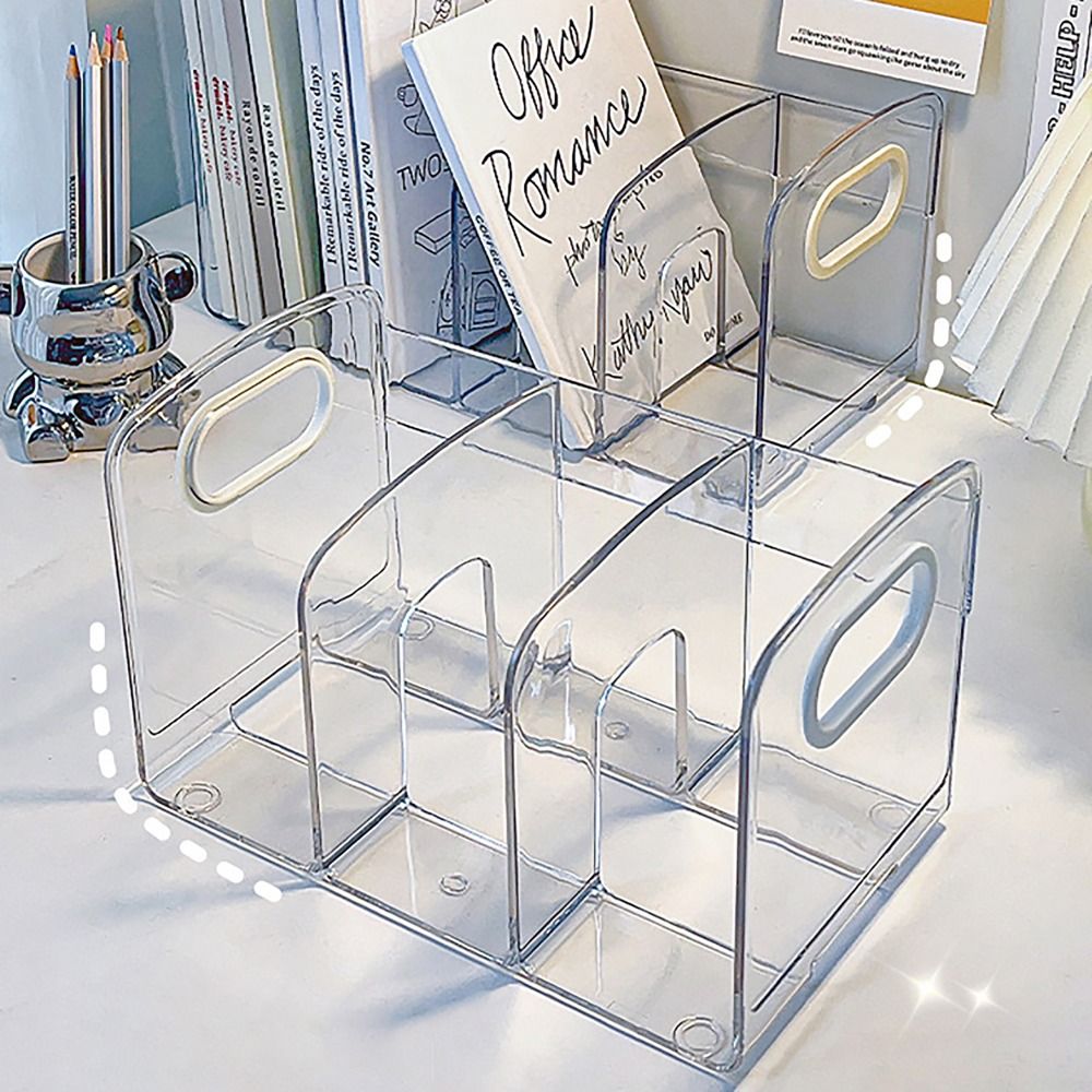 Portable Clear Acrylic Bookend - огляд і ціна Clear Acrylic Book Stand Holder