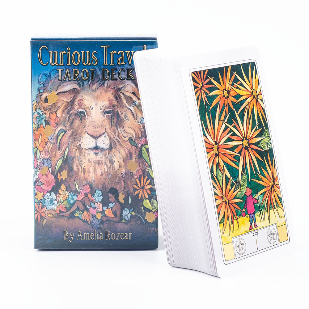 Curious Travels Tarot 10.3*6cm - огляд і ціна Tarot Deck With Guidebook