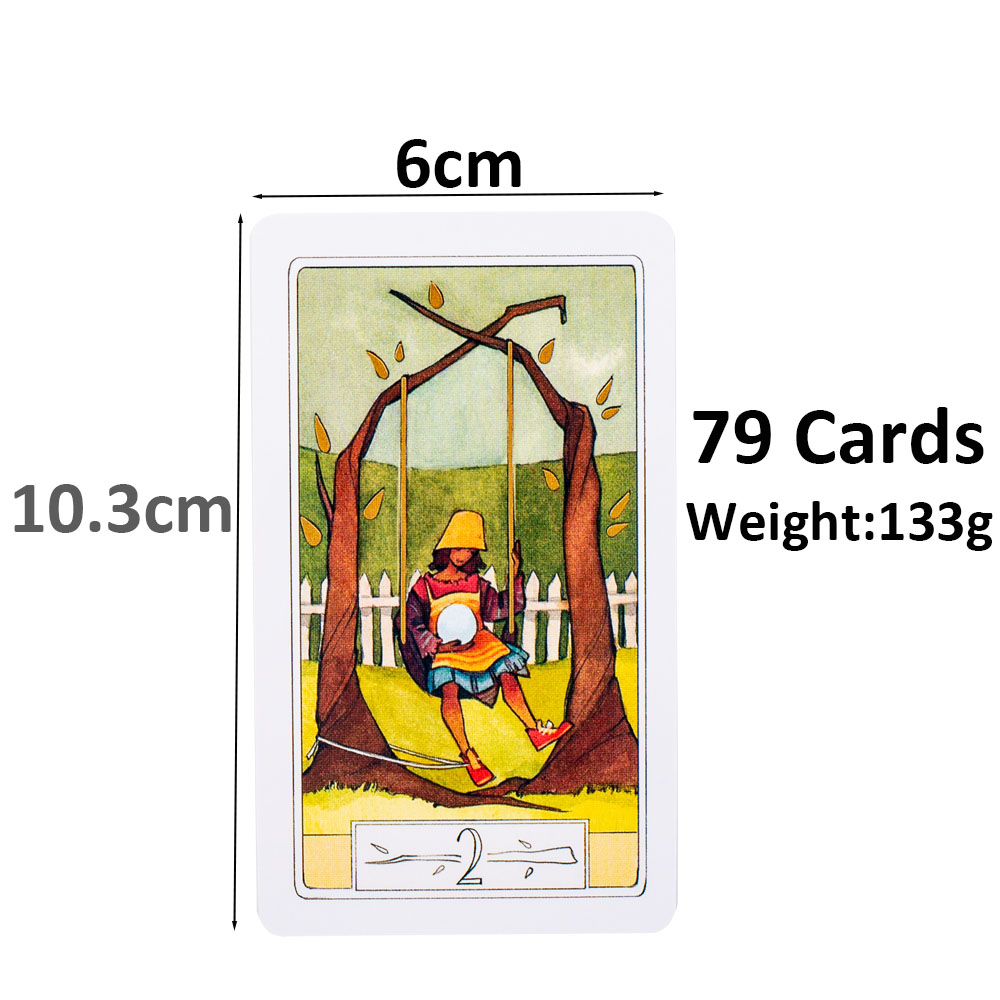 Curious Travels Tarot 10.3*6cm - огляд і ціна Tarot Deck With Guidebook