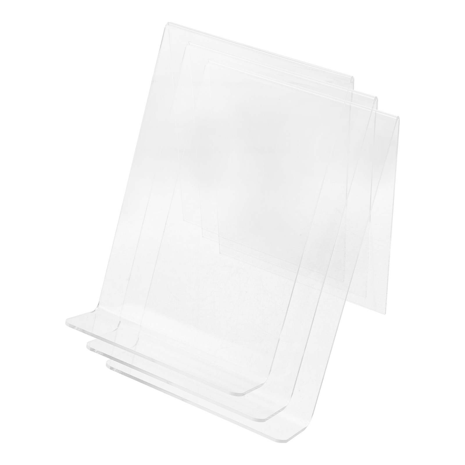 3Pcs Acrylic Book Stands Clear - огляд і ціна Clear Acrylic Book Stand Holder