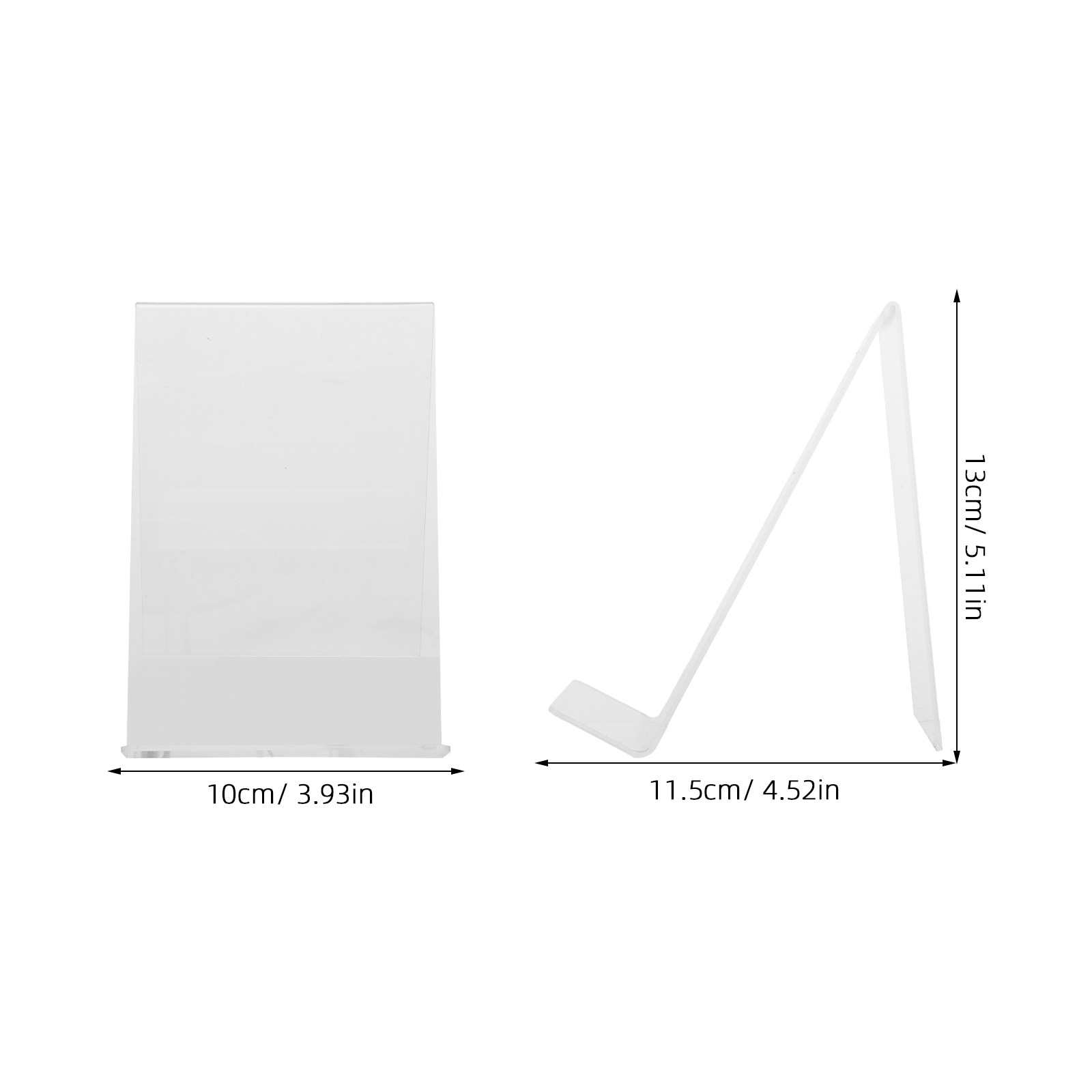 3Pcs Acrylic Book Stands Clear - огляд і ціна Clear Acrylic Book Stand Holder