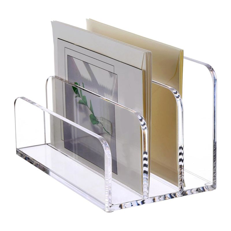 Voltvibe-3 Sections Clear Acry - огляд і ціна Clear Acrylic Book Stand Holder